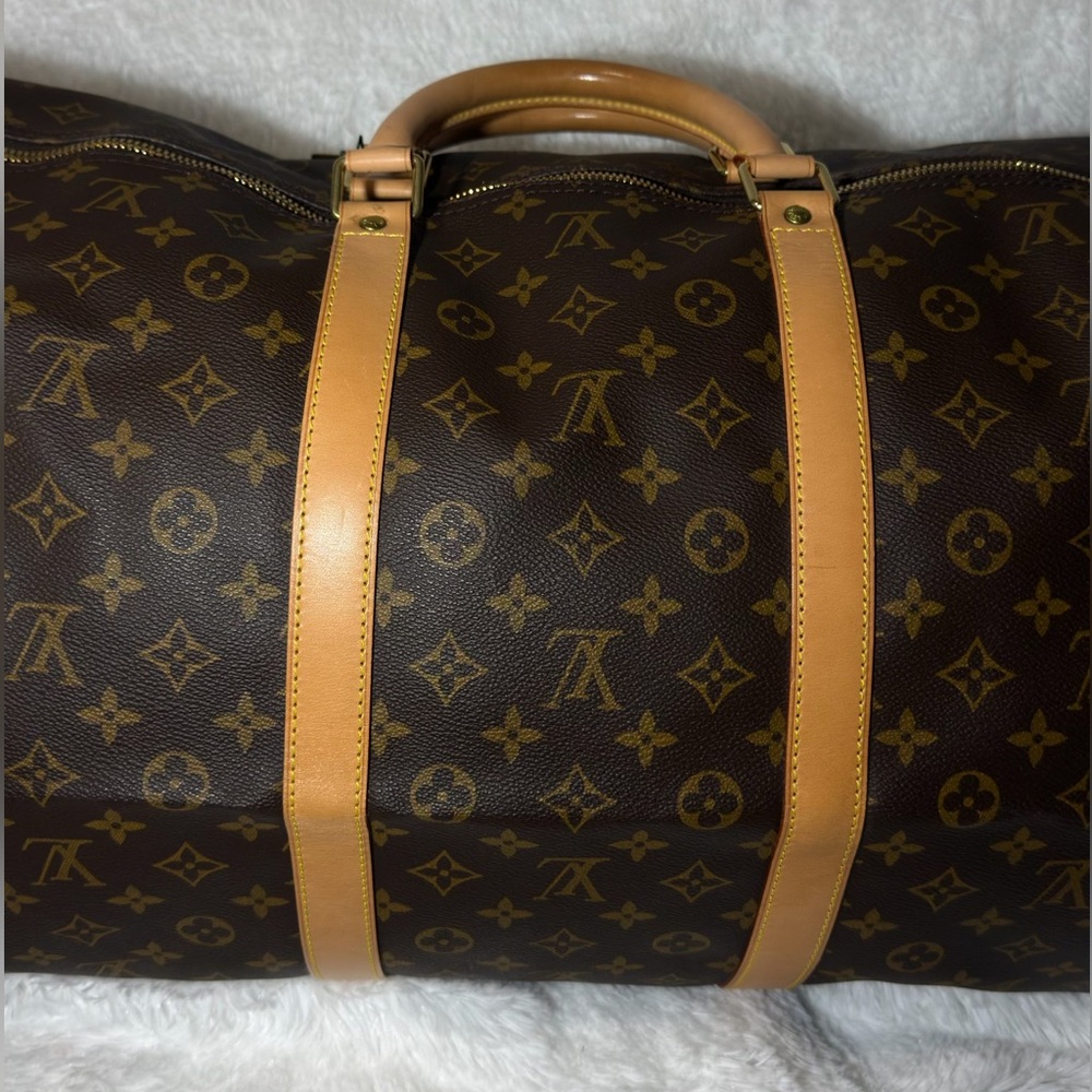 Louis Vuitton 60 Keepall Brown Monogram Bag - Picture 6 of 16